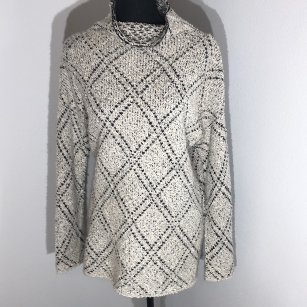 Philosophy loose high neck sweater